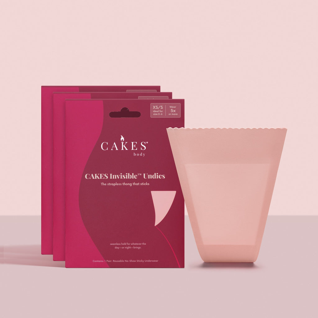 CAKES Invisible™ undies 3-Pack
