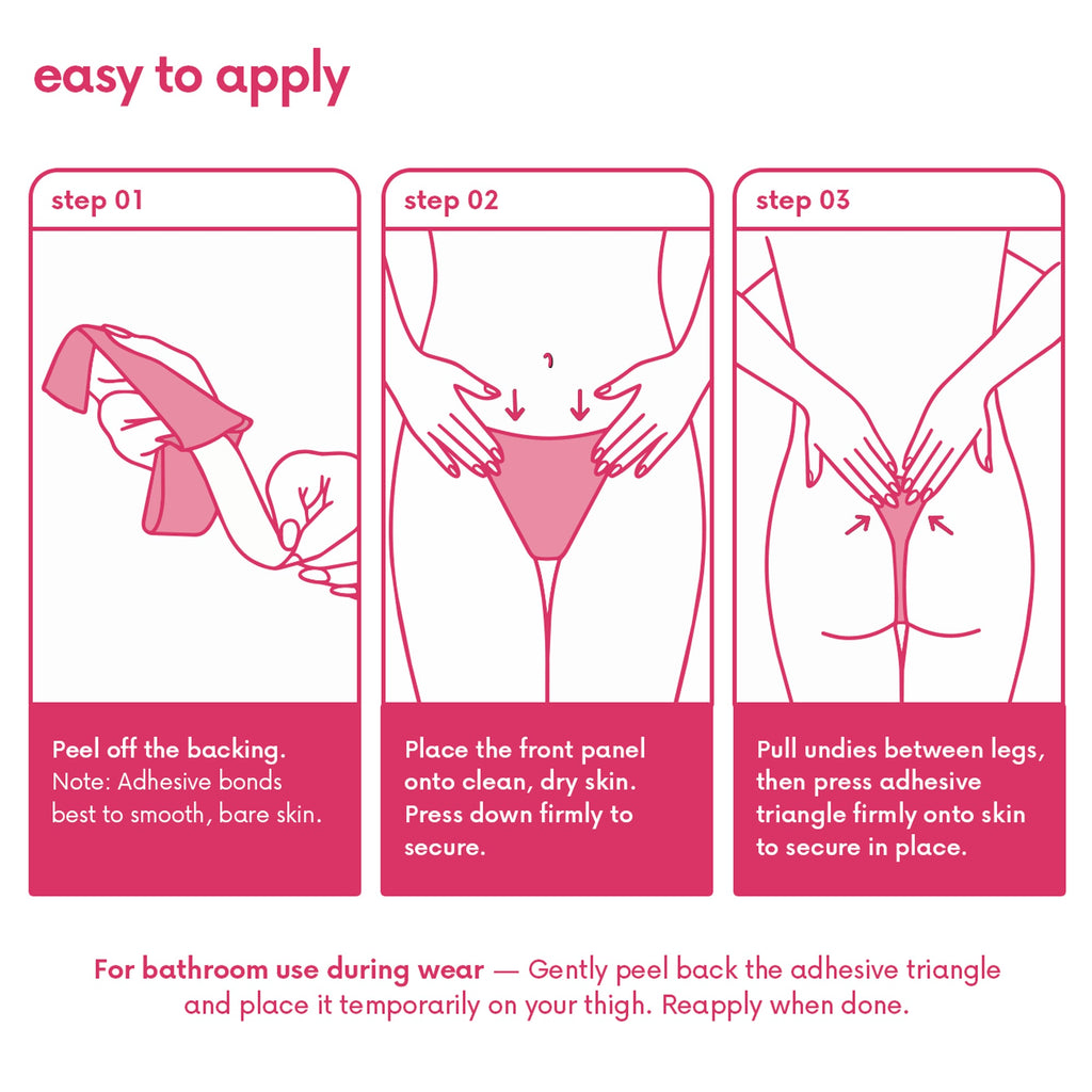 CAKES Invisible™ undies 3-Pack
