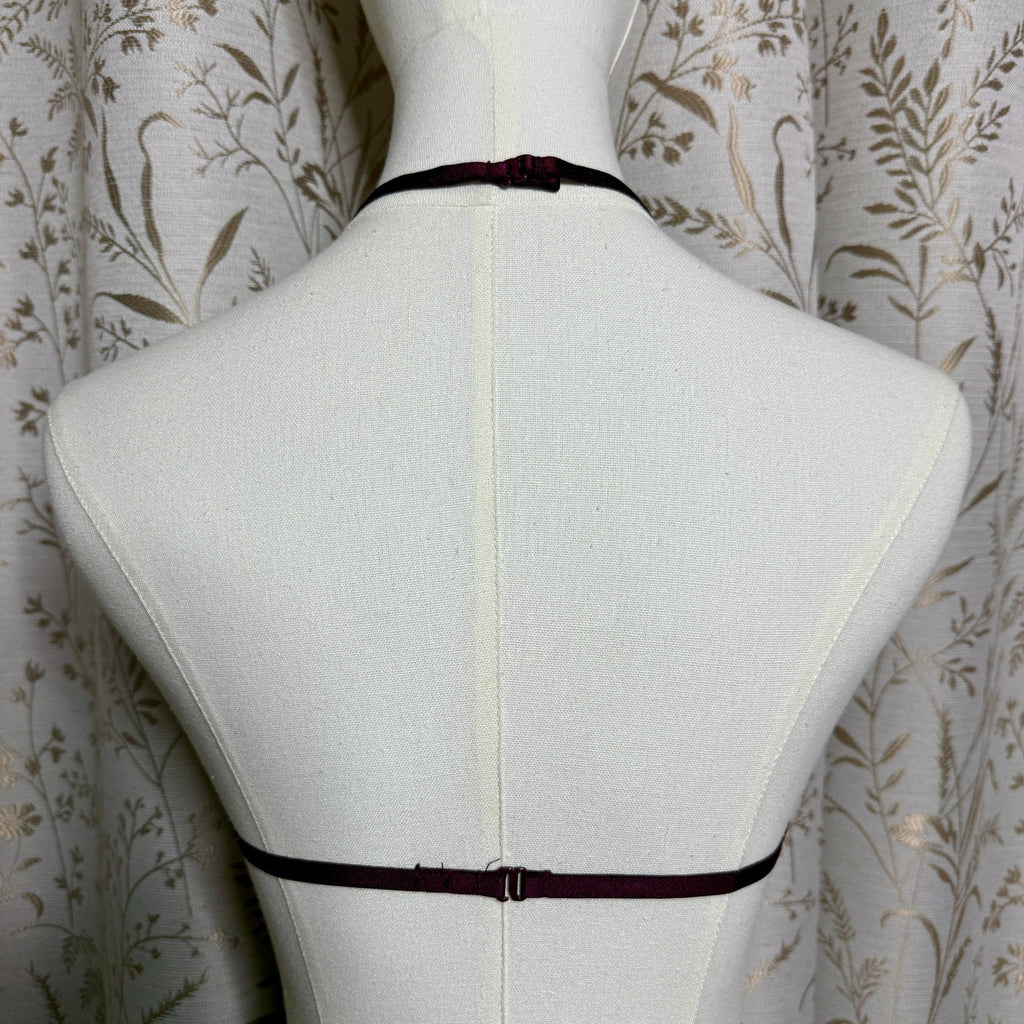 Victoria's Secret Very Sexy Strappy Eyelash Lace Teddy L Plum Sirencore Baddie