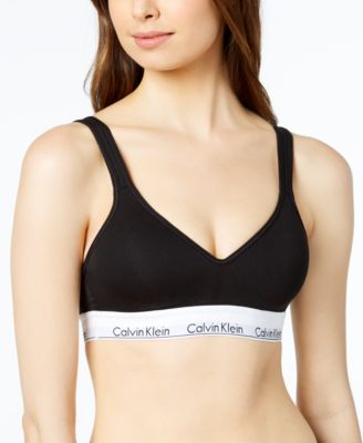 Calvin Klein CK One Lift Sculpt Modern Scoop Back Bralette Padded bra  QF5490
