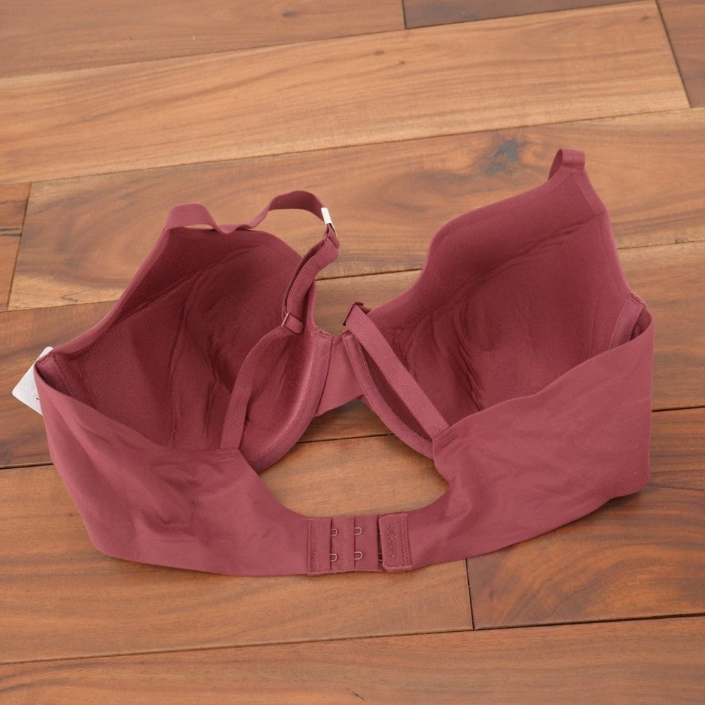Calvin Klein Perfectly Fit Modern T Shirt Bra 38C Deep Mauve Underwire Cups