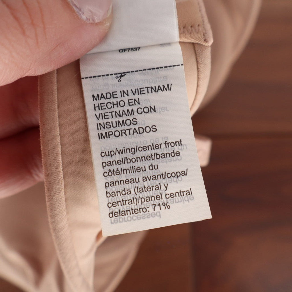 Calvin Klein Lightly Lined Bra Women's 32B Cedar Underwire Adjustable Strap