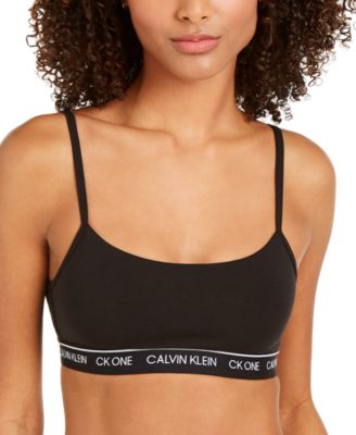 Calvin Klein CK One Cotton Unlined Bralette Bra QF5727