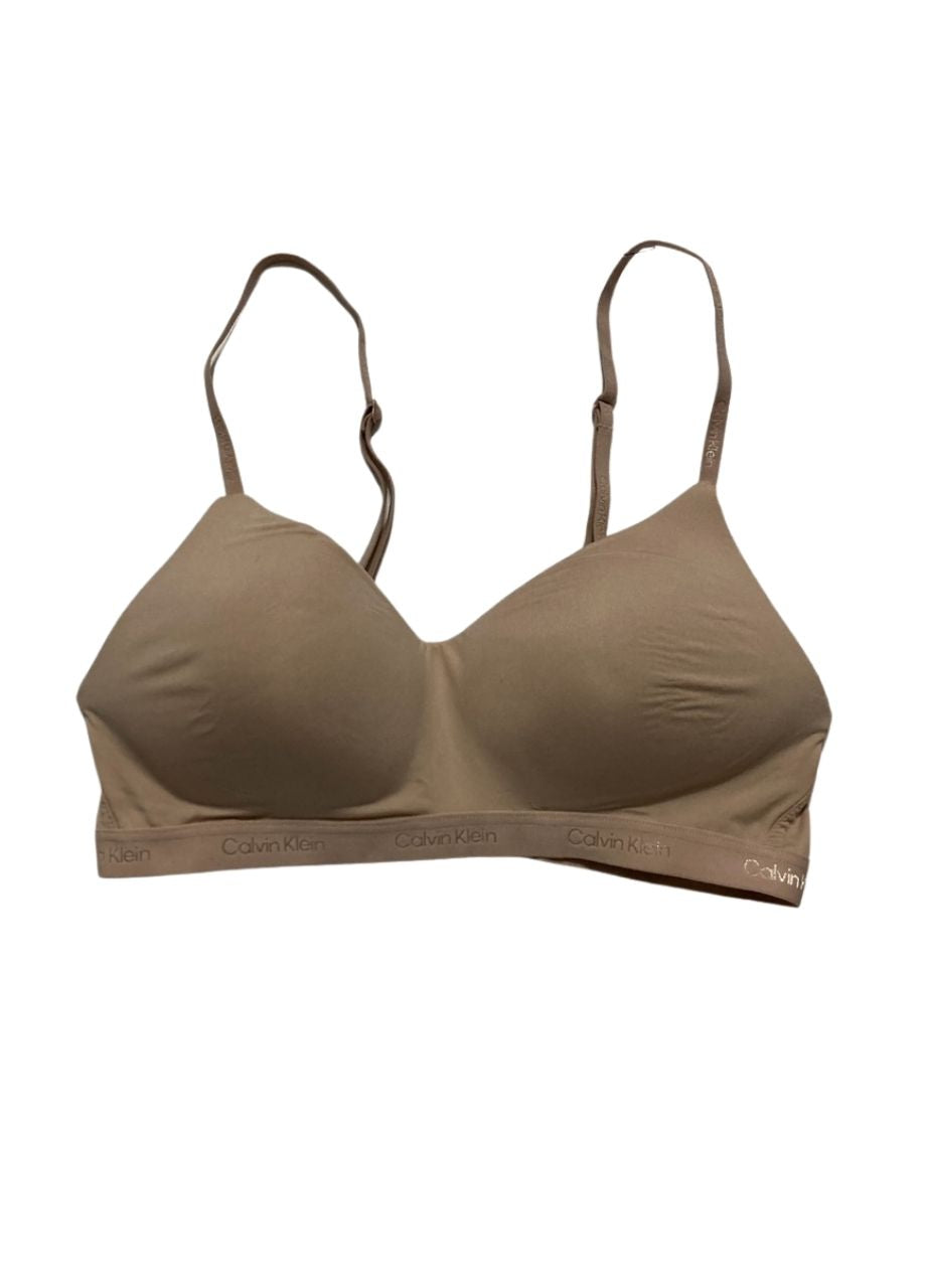 CALVIN KLEIN Form to Body Lightly Lined Bralette CEDAR S