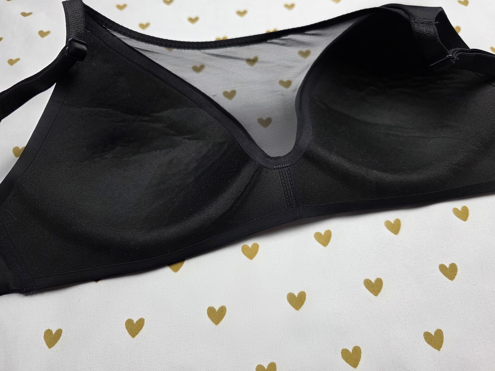 Victorias Secret Black Wireless 32A Tank Bra Sexy Mesh