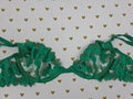 Victorias Secret NEW NWT Green Very Sexy Demi Balconette Luxe Bra 32C
