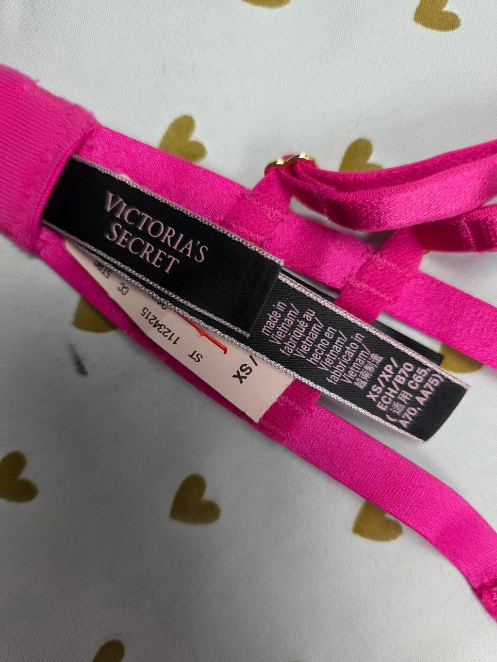 Victoria's Secret Shine Strappy Rhinestone Open-Cup Triangle NEW NWT XS