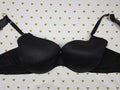 Victorias Secret Black INCREDIBLE Bra Lined Demi 36DD