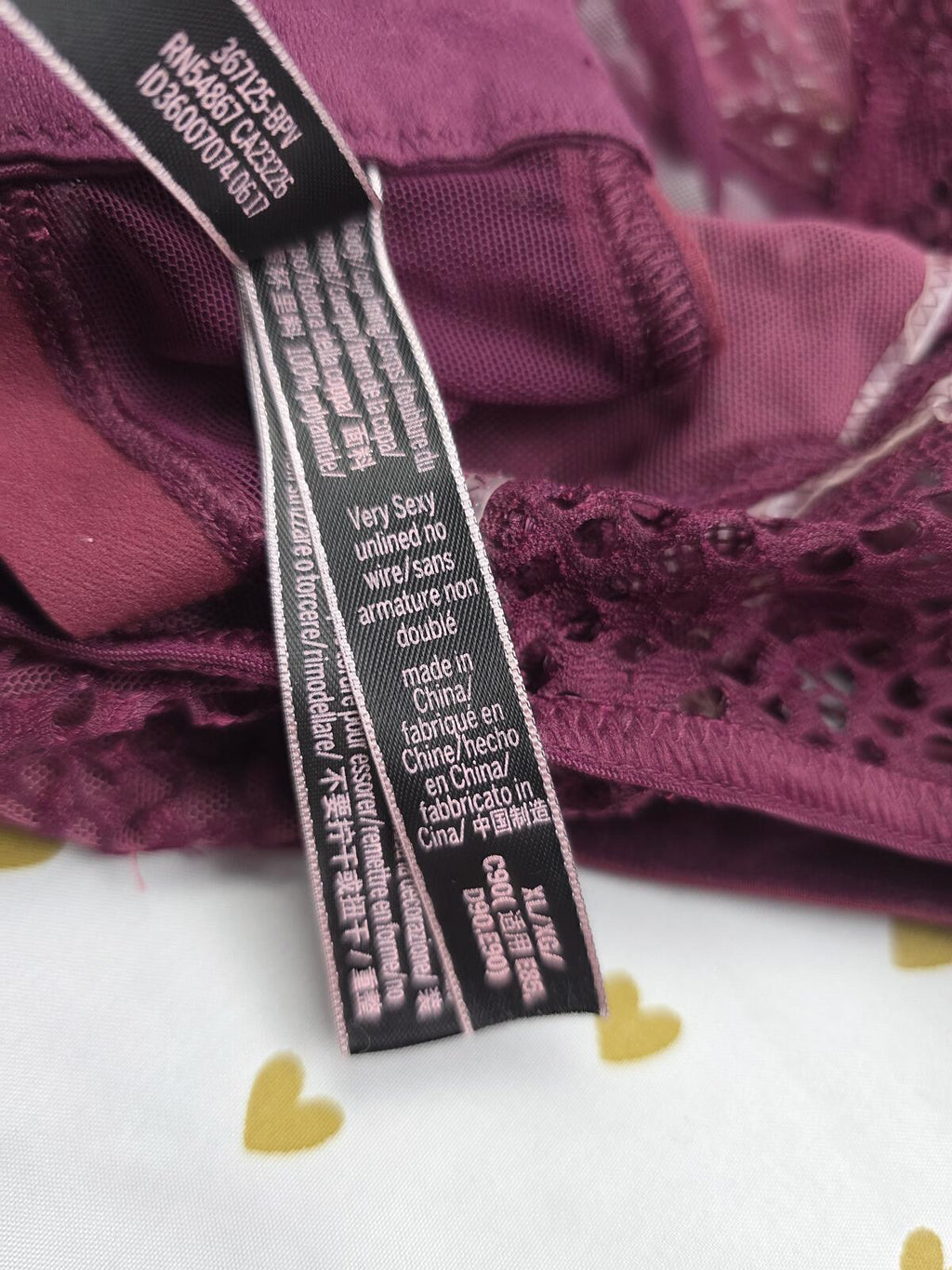 Victorias Secret Lace Sexy High Line Choker Bralette Bra Top Tank Unlined XL
