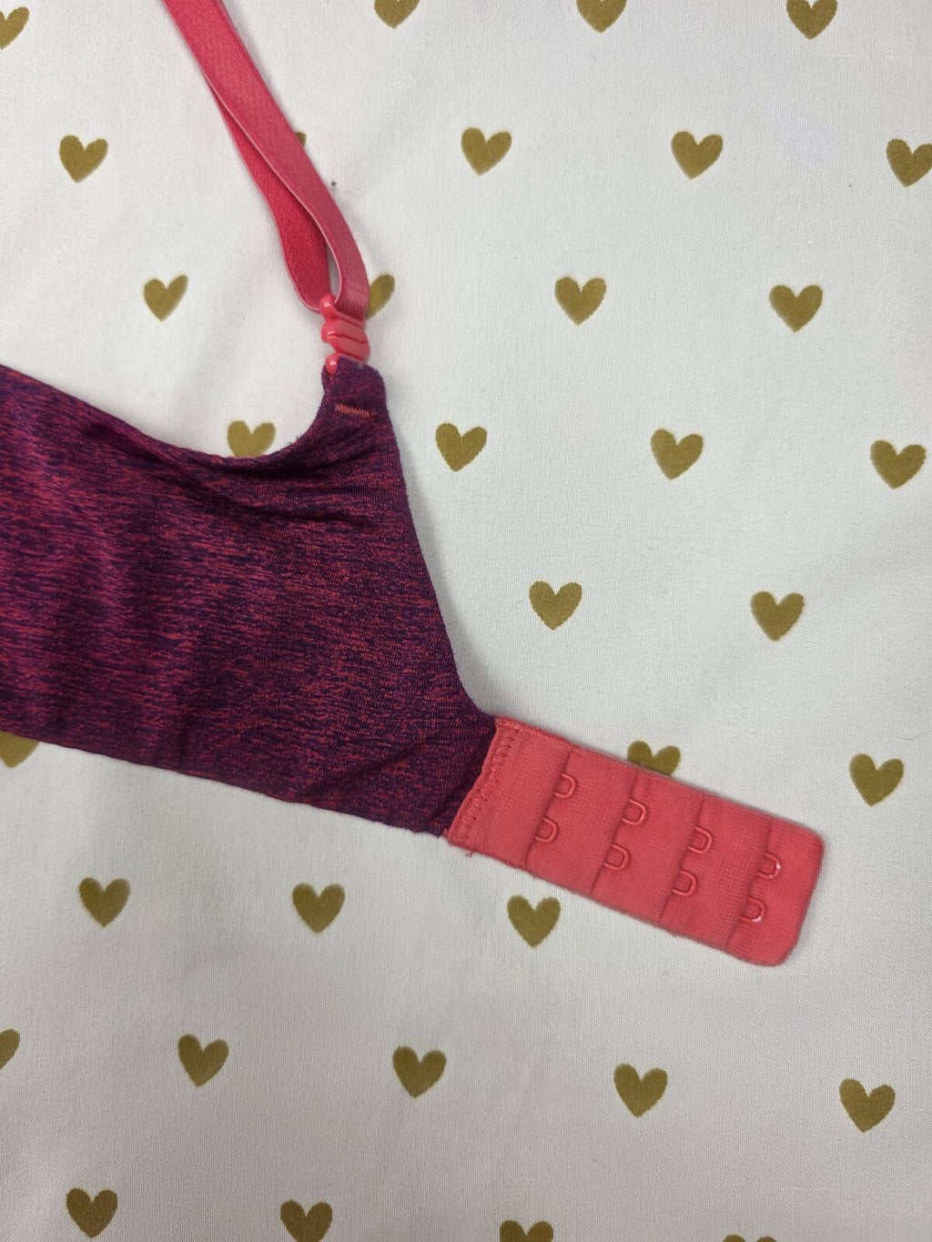 Victorias Secret Padded Perfect Coverage Bra Red 32C