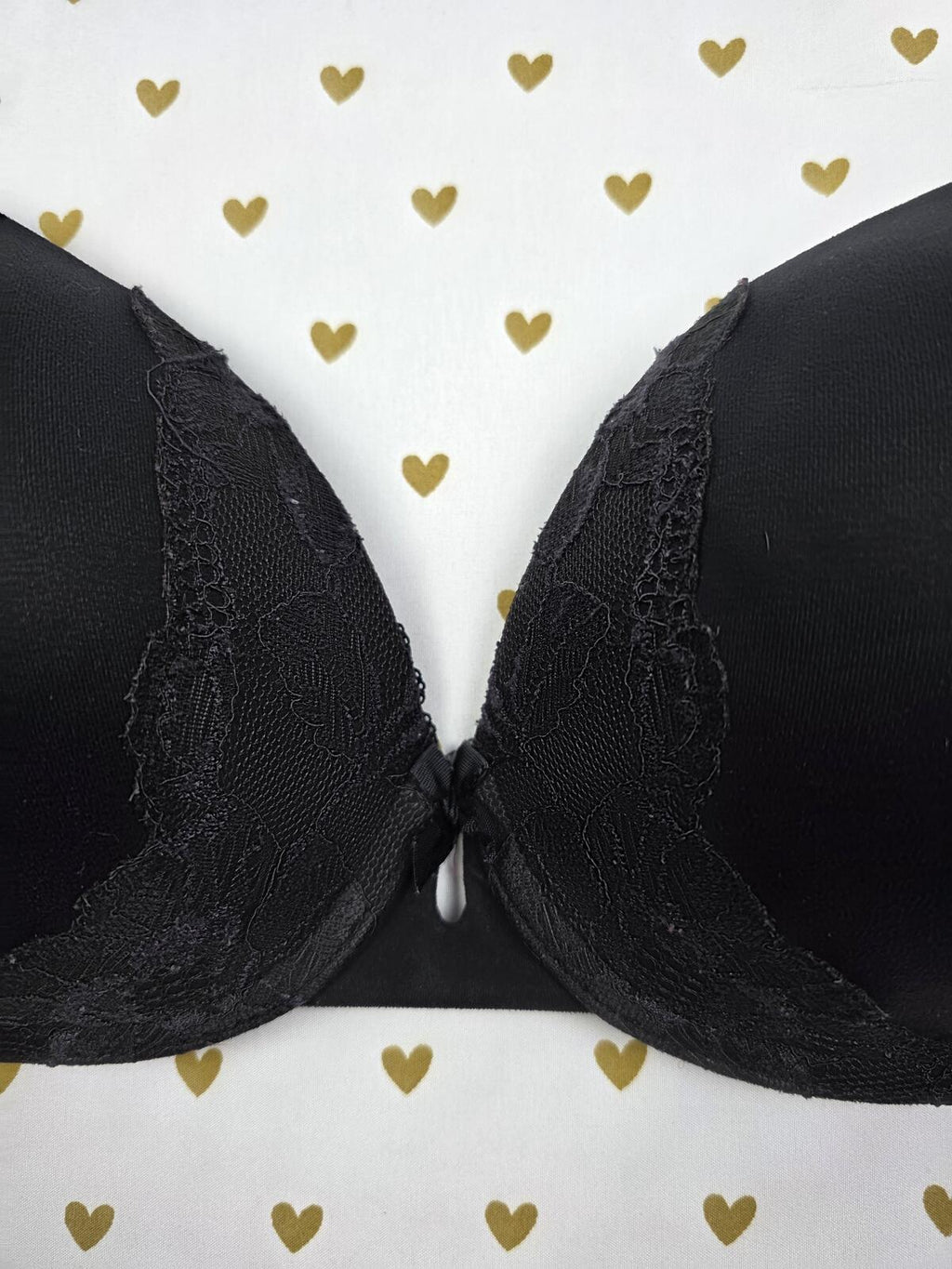 Victorias Secret Black PERFECT SHAPE Bra 34DDD