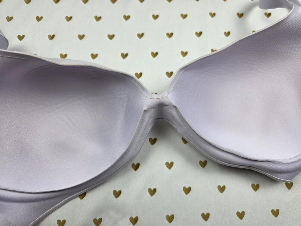 Victorias Secret Wireless Comfy Semi Demi Lined Balconette Bra 36DD