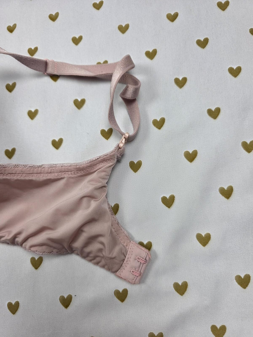 Victorias Secret Beige 32D T Shirt Lightly Lined Bra Demi