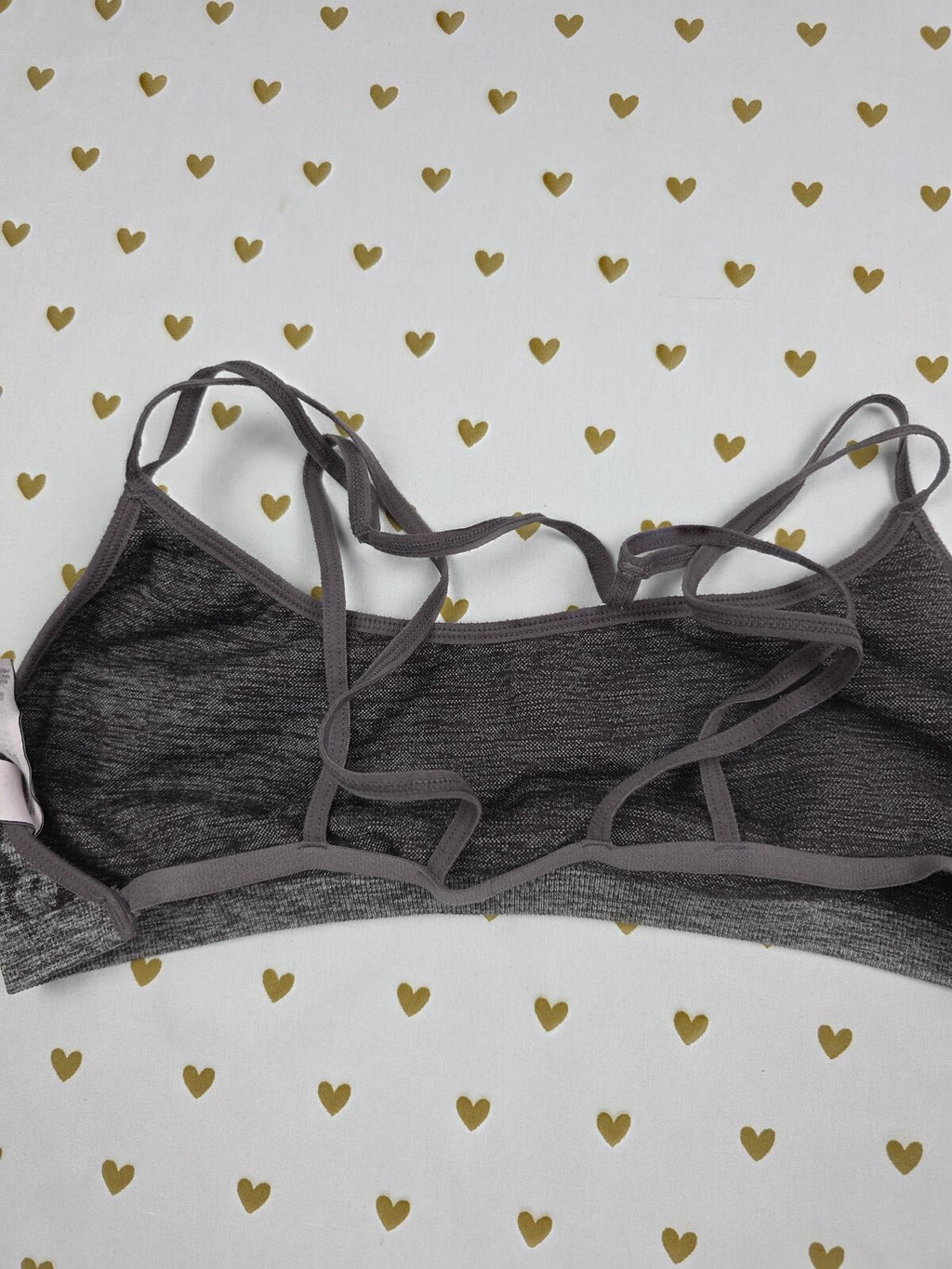 Victorias Secret Stretchy Caged Comfy Large Bralette Bra Top Tank