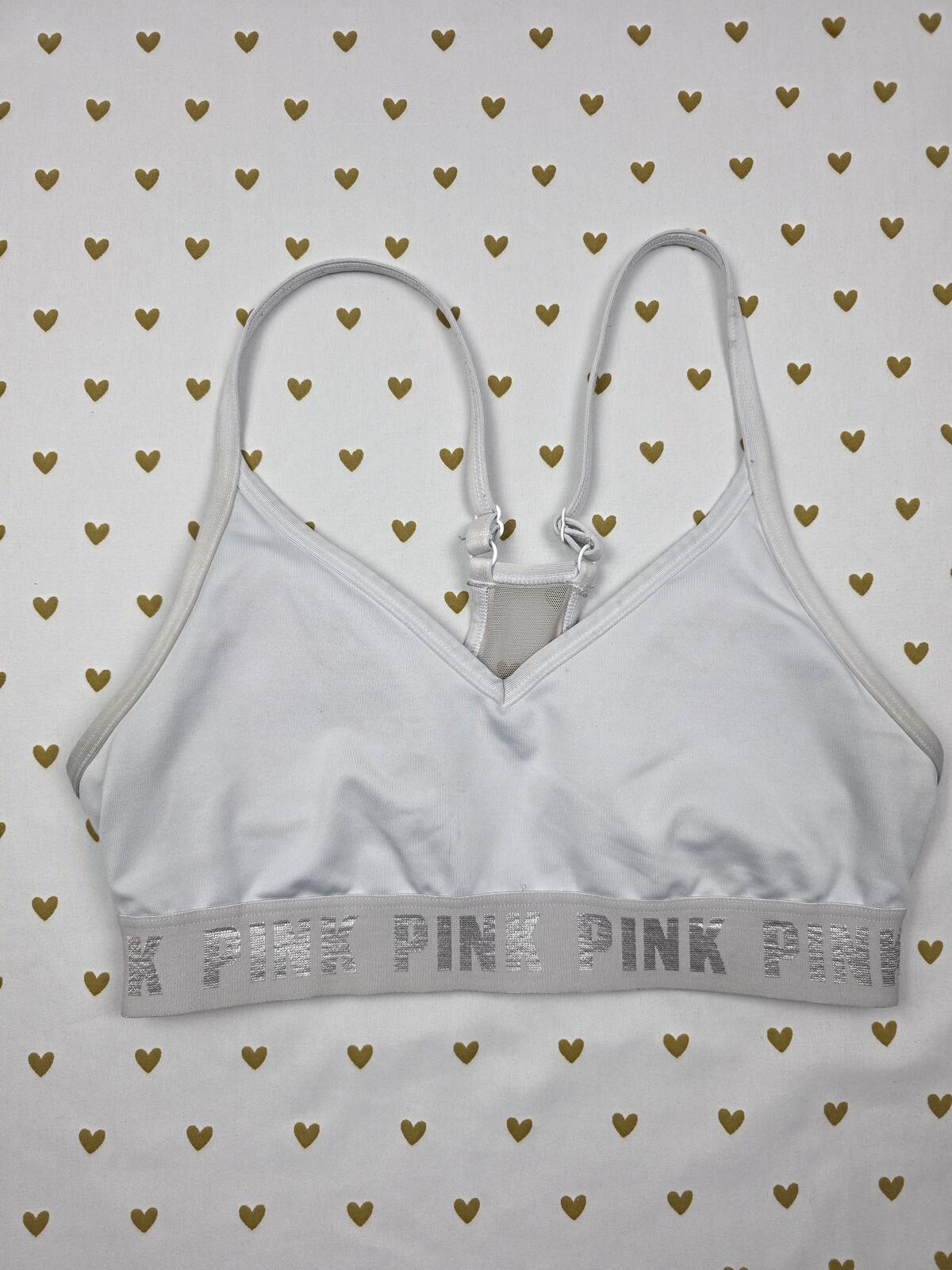 Victorias Secret Pink active Sports bra Small Bralette Bra Top Tank