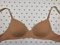 Victorias Secret Beige WIRELESS NO wire T shirt Lightly Lined Bra 32DD
