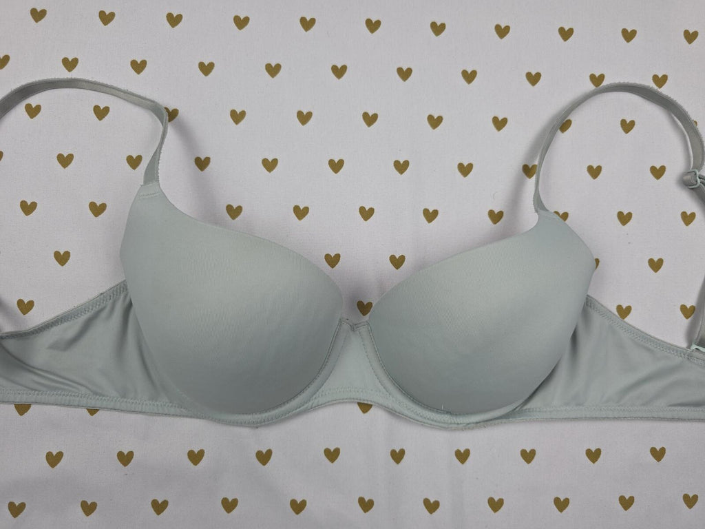 Victorias Secret PINK Wear Everywhere Lightly Lined Bra Mint 32C