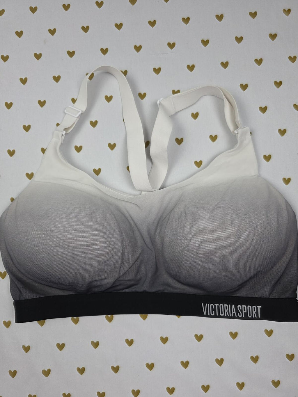 Victorias Secret Gradient Sports Bra Exercise Tank Top Support 36C