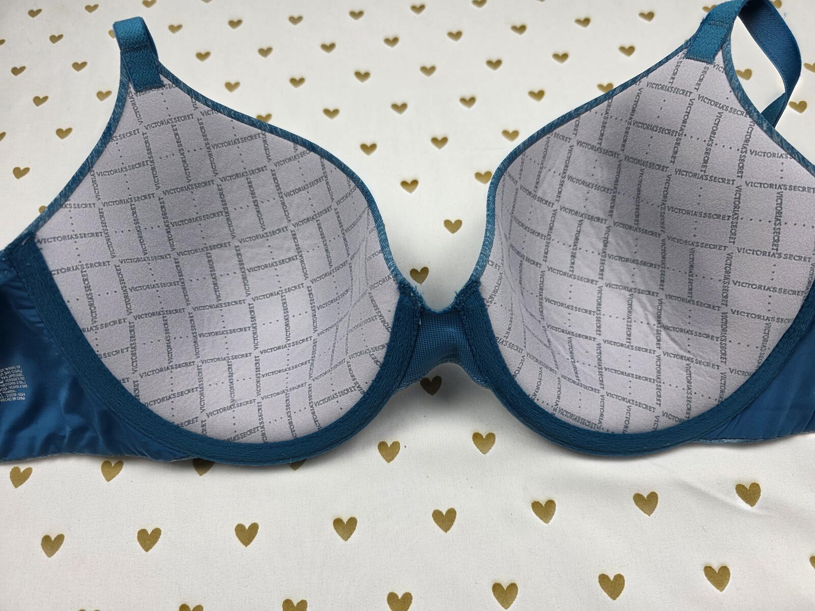 Victorias Secret Uplift Semi Demi Balconette Bra 34D