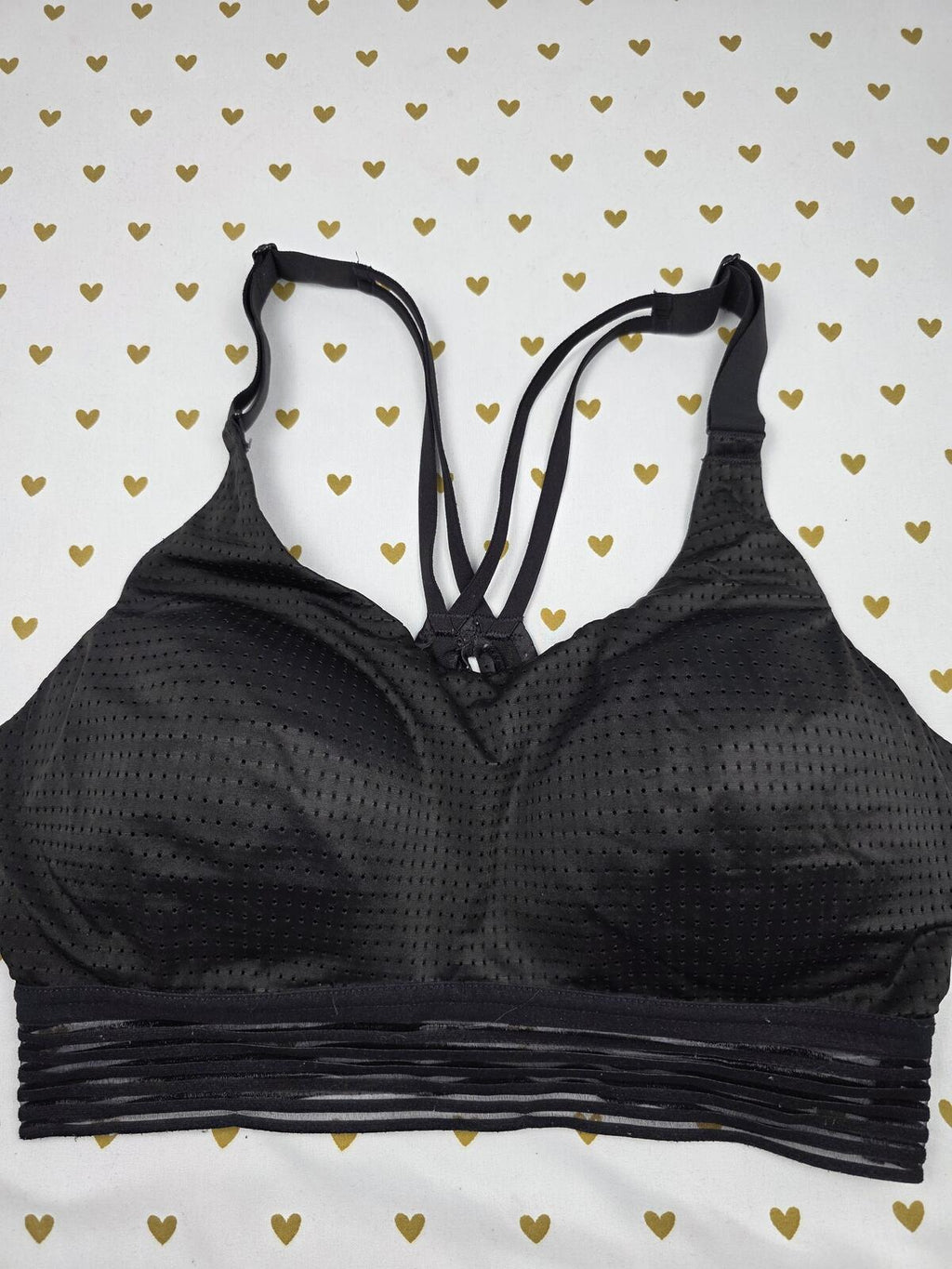 Victorias Secret mesh breathable strappy sports bra 34D