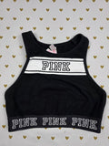 Victorias Secret Pink Logo sports Bra XS Bralette Bra Top Tank