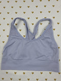 Victorias Secret Pink XS Active Blue Sports Bra Bralette Bra Top Tank