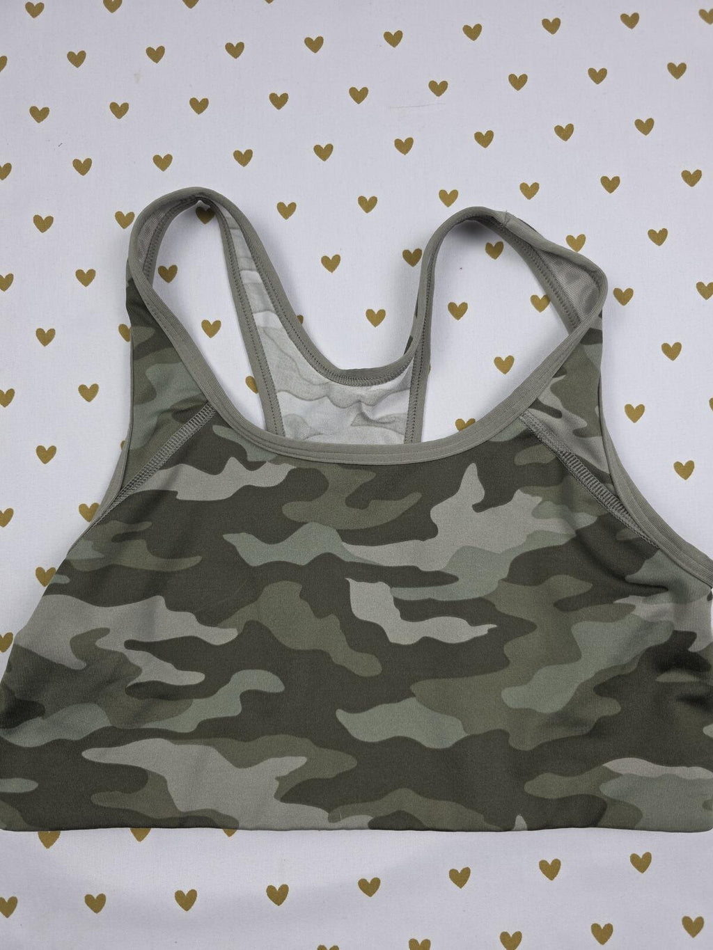 Victorias Secret Pink active Camo Camouflage Sports Bra  Bralette Bra Top Tank