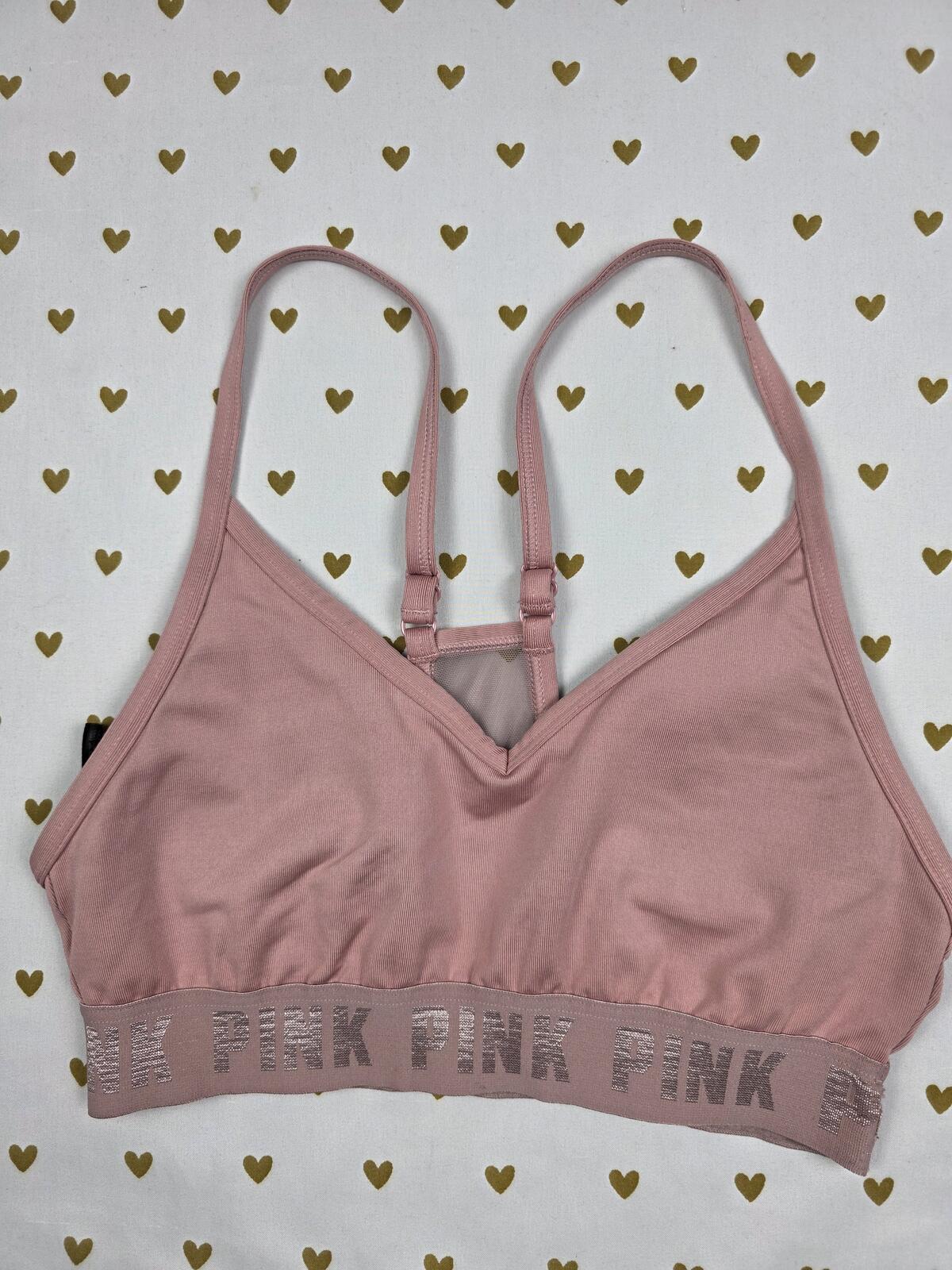 Victorias Secret Pink Active Sports Bra XS  Bralette Bra Top Tank