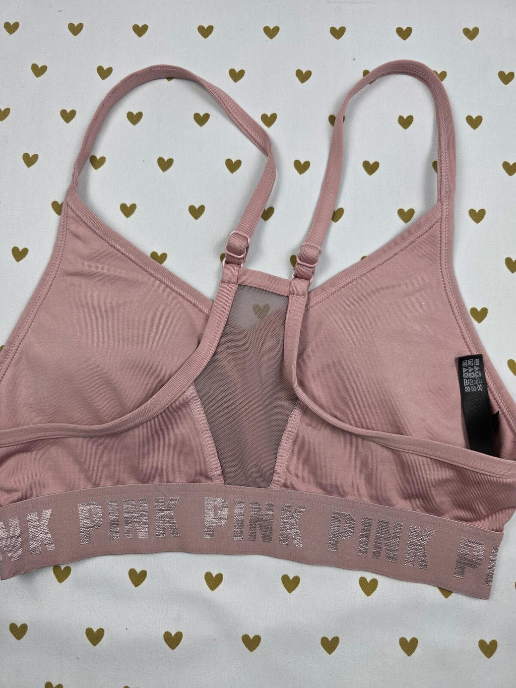 Victorias Secret Pink Active Sports Bra XS  Bralette Bra Top Tank
