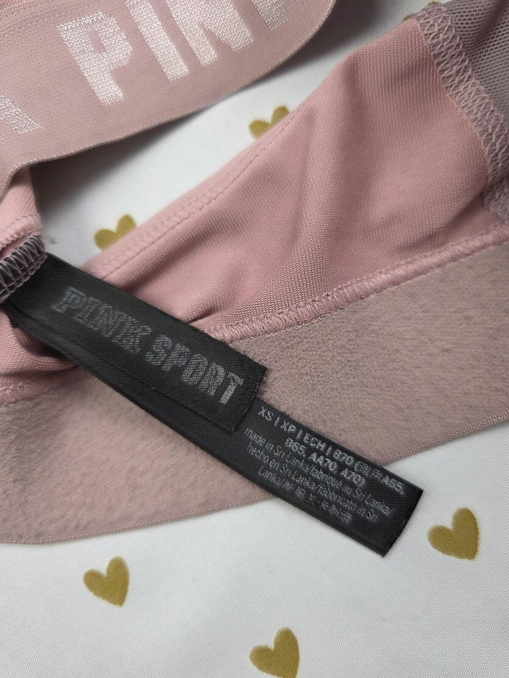 Victorias Secret Pink Active Sports Bra XS  Bralette Bra Top Tank