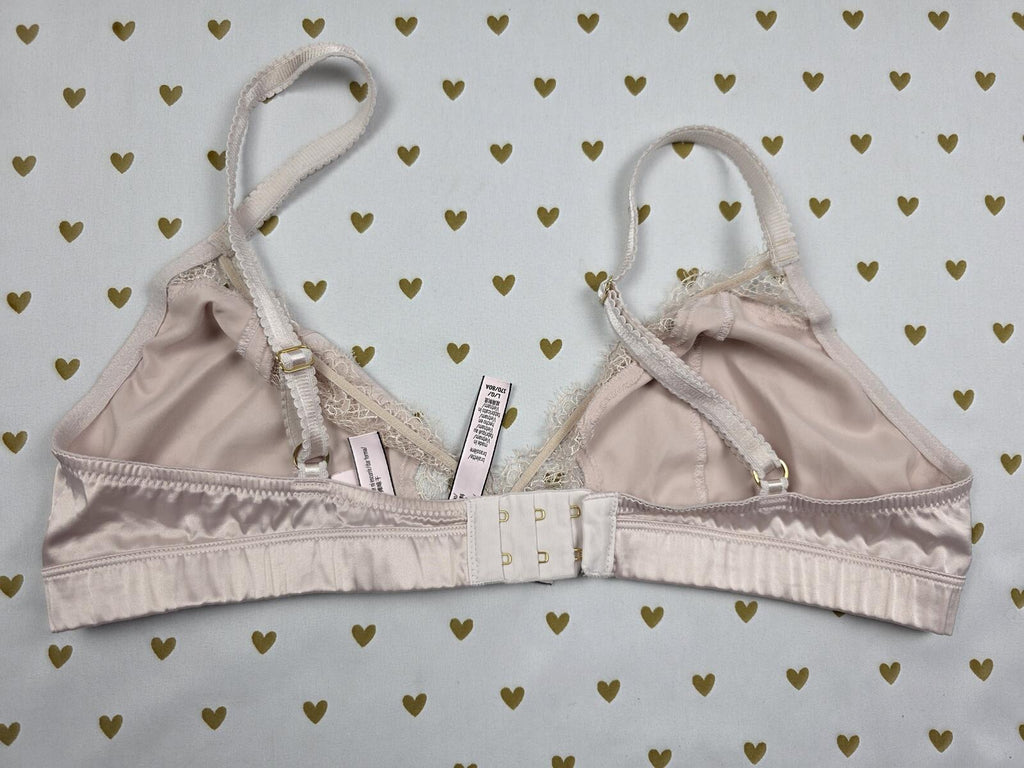 Victorias Secret Satin Sexy Large Lounge Bralette Bra Top Tank