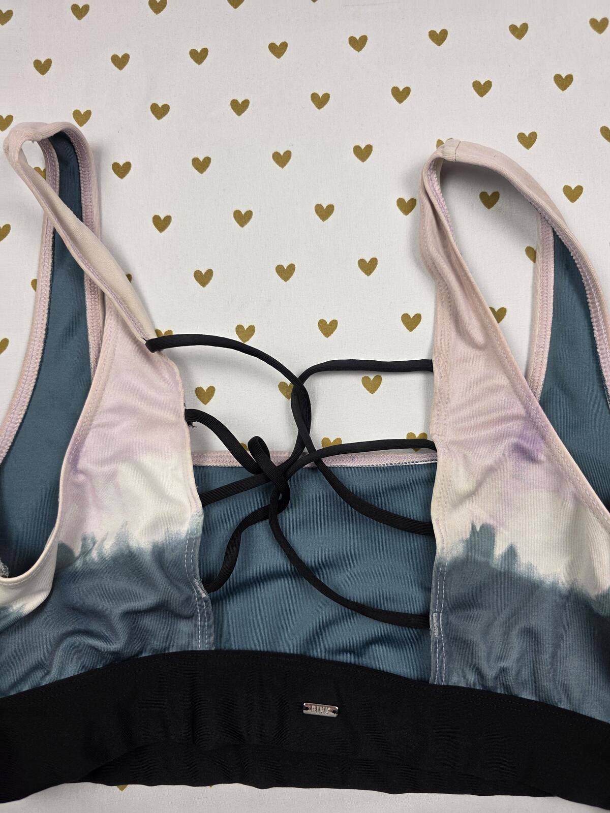 Victorias Secret Pink Sports Bra Strappy Small Bralette Bra Top Tank