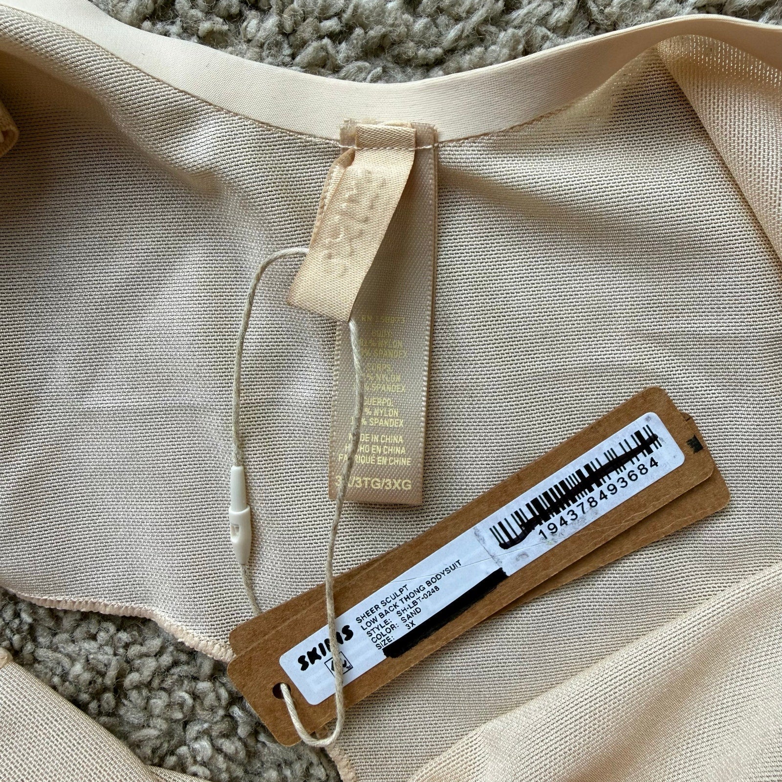 SKIMS Sheer Sculpt Bodysuit - Size 3X