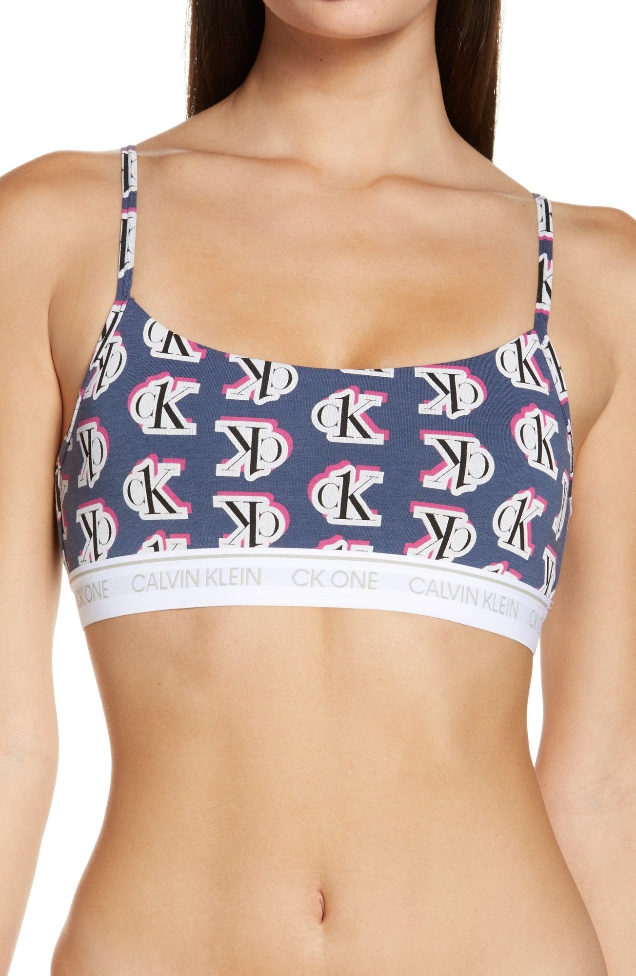 Calvin Klein CK One Cotton Unlined Bralette Bra QF5727