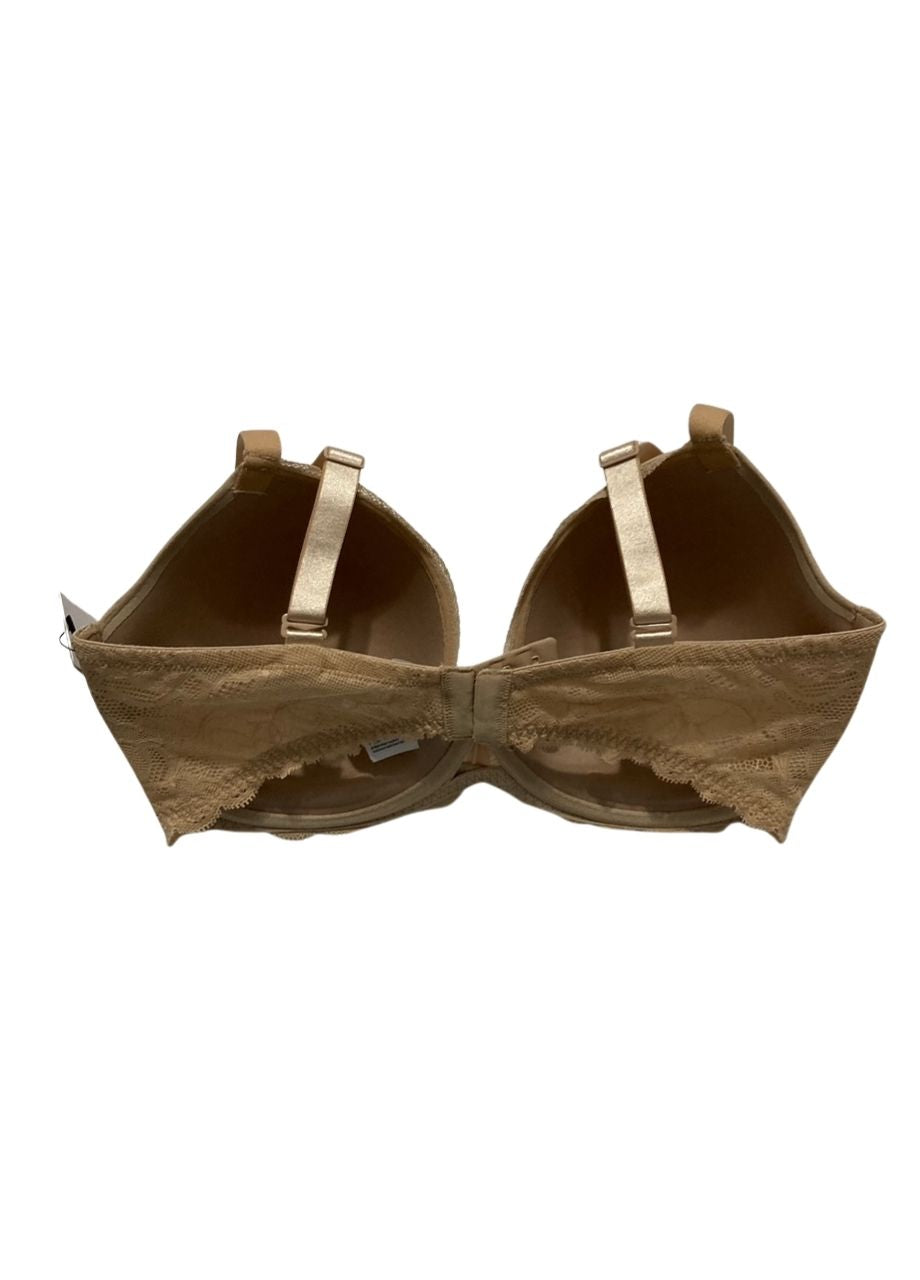 CALVIN KLEIN Seductive Comfort with Lace Demi Bra BARE 36DDD