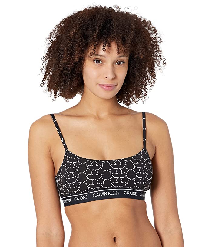 Calvin Klein CK One Cotton Unlined Bralette Bra QF5727
