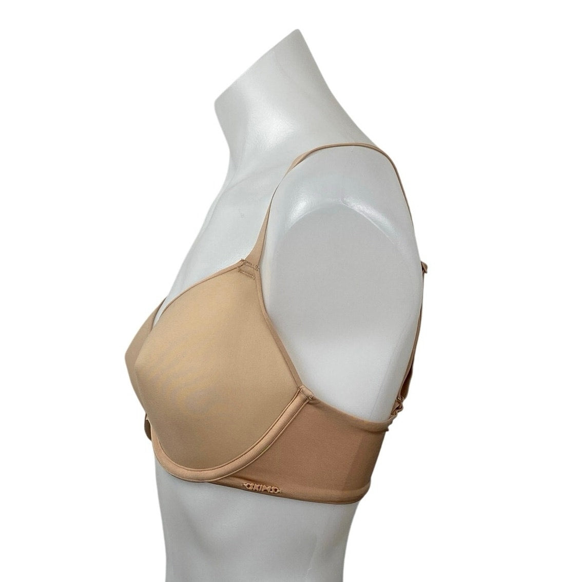 Skims Weightless Nude Tan Medium Coverage Adjustable Underwire Demi Bra 32DD