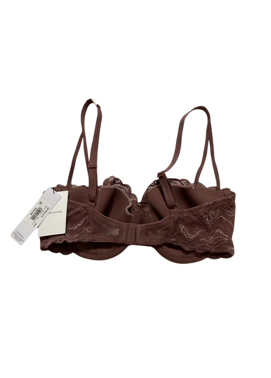 CALVIN KLEIN Instinct Balconette Bra MAUVE 36D