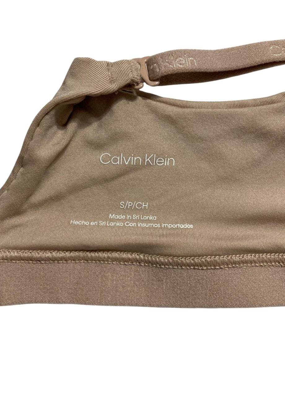CALVIN KLEIN Form to Body Lightly Lined Bralette CEDAR S
