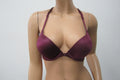 *NWT* Victoria's Secret Angels HOT SEXY Push Up Purple Lace Over Satin Bra 34B