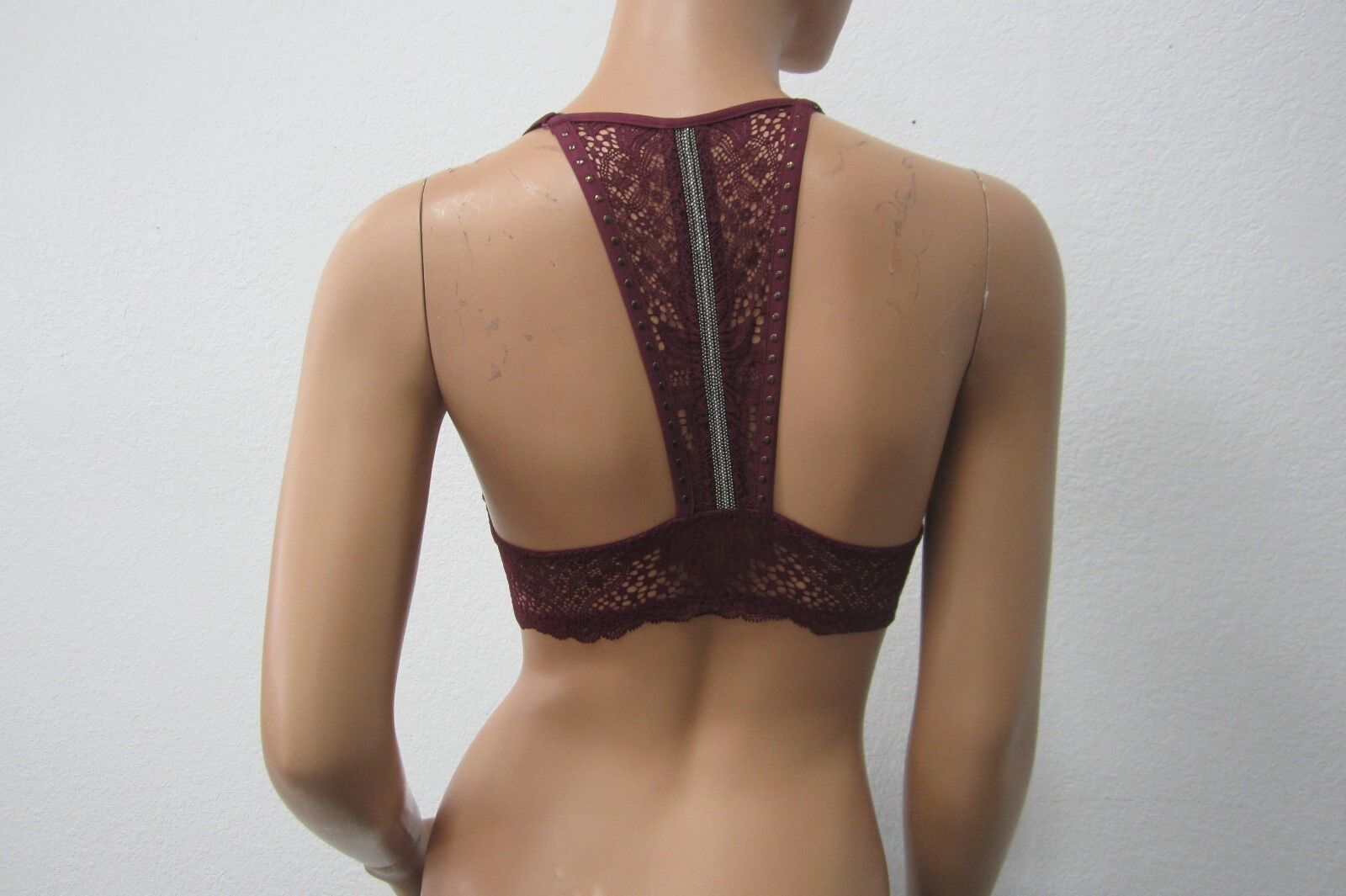 *NWT* Victoria's Secret Angels HOT SEXY Push Up Purple Lace Over Satin Bra 34B