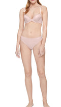 Calvin Klein Seductive Comfort Lace Demi Bra QF1444 Barely Pink 34C