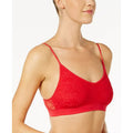 Calvin Klein Bare Lace Bralette Light Red XS