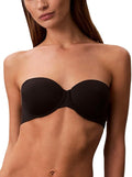 CALVIN KLEIN Perfectly Fit Lightly Lined Strapless Bra BLACK 32DD