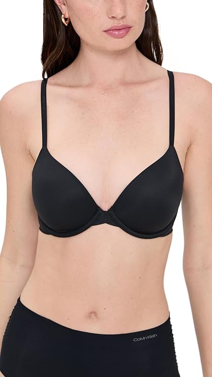 CALVIN KLEIN Perfectly Fit Modern T-Shirt Bra BLACK 38D