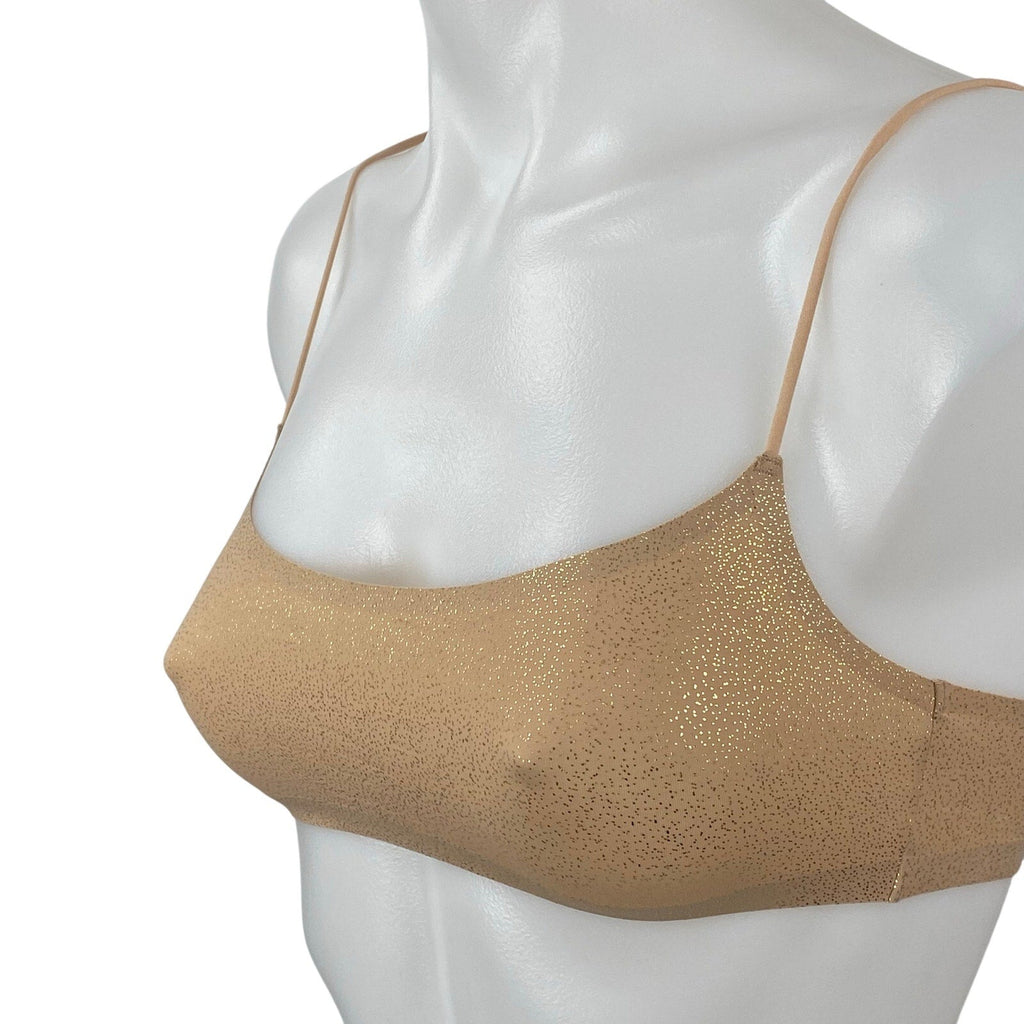 NEW Skims Meta Eco Bamboo Thin Strap Gym Athletic activewear Bra Bralette Top XS