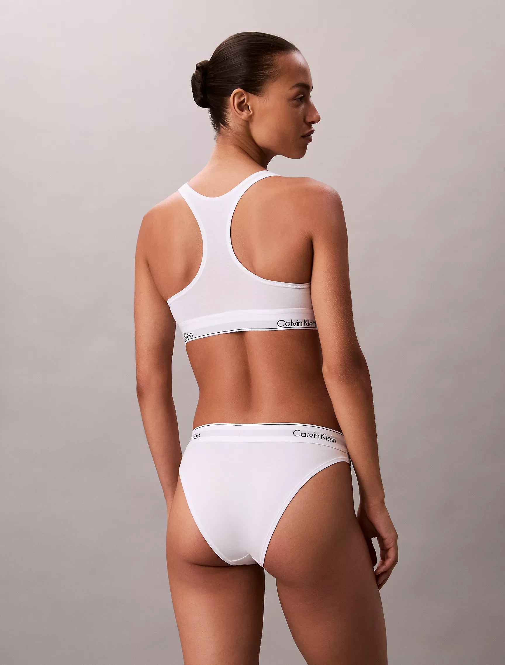 NWT Calvin Klein Women’s Bralette Set Modern Rich Cotton Stretch White M