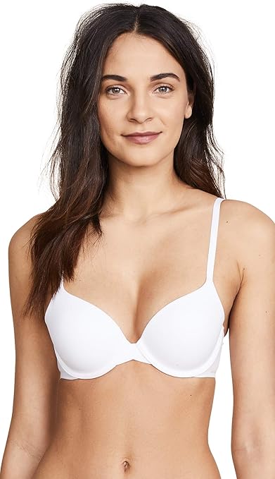 CALVIN KLEIN Perfectly Fit Memory Touch T-Shirt Bra WHITE 32A