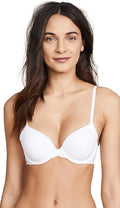 CALVIN KLEIN Perfectly Fit Memory Touch T-Shirt Bra WHITE 32A