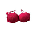 Victorias Secret Bra Womens 36D Pink Lace Push Up Underwire Padded Lined Strappy